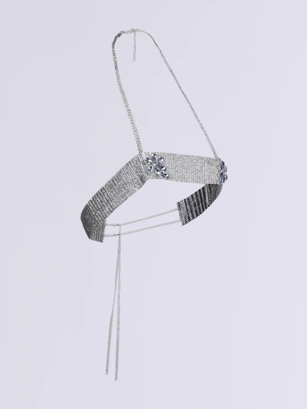 Akira Diamond Rhinestone Body Chain - Picture 3 of 7
